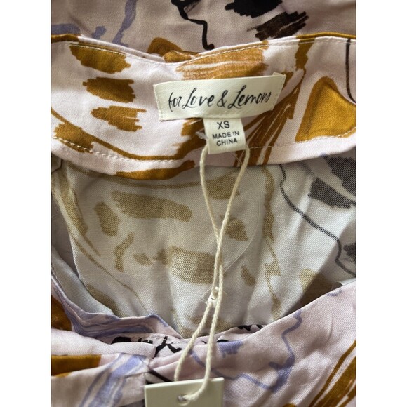 For Love And Lemons Multicolor Midi Dress - Picture 12 of 12